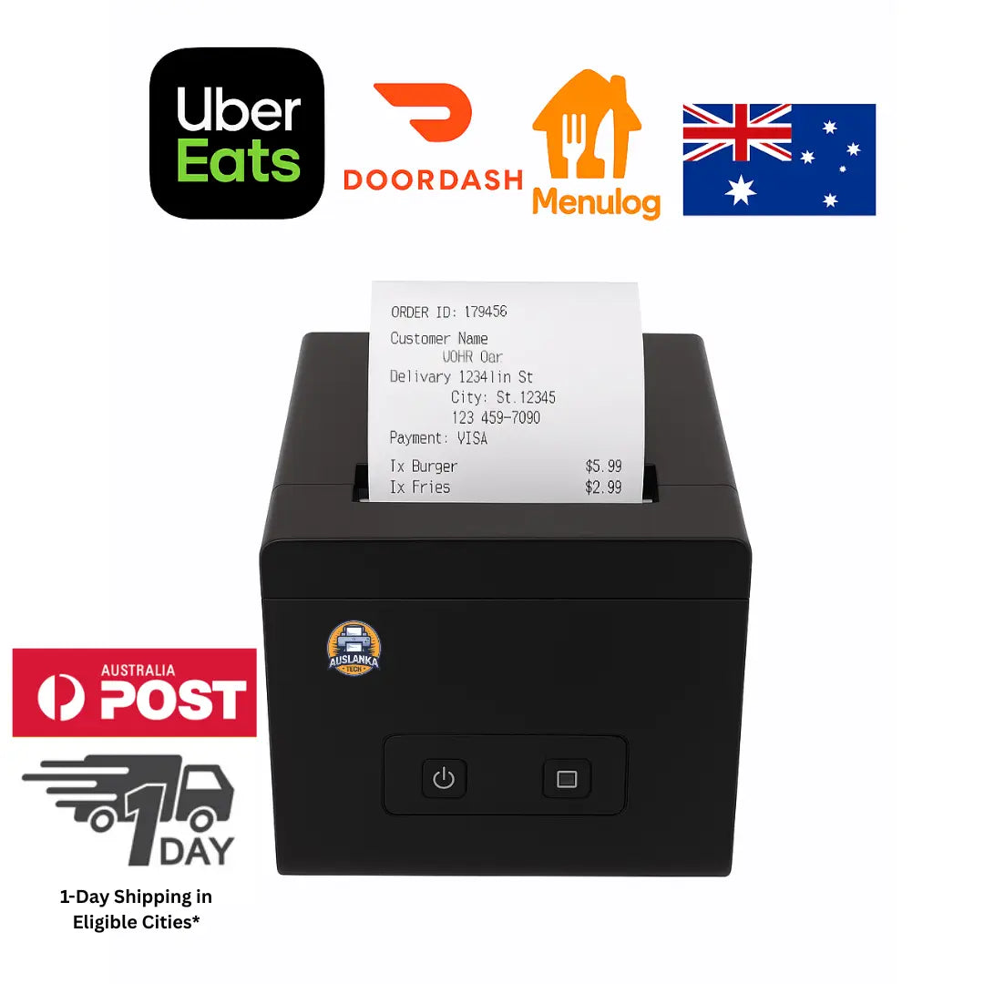 Streamline Your Food Delivery Business with an All-in-One Thermal Printer for Uber Eats, DoorDash & Menulog All in One Printer