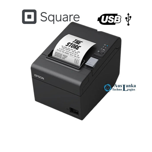 Epson TM-T82III/ TM-T82IIIL - Square Compatible USB Port Thermal Receipt Printer All in One Printer